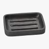 Soap Dish Black 13 X 9cm 2 Soap Dish Black 13 X 9cm -Fashion Clothing Store SoapDish130x90x20mm Black