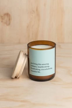 Just Living This Amazing Life India Green 260g 40hr Soy Candle 5 Just Living This Amazing Life India Green 260g 40hr Soy Candle -Fashion Clothing Store TCC HEARTFELT SQUARE WEB 87 1152x1152 1