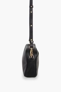 The All Times Black Leather Cross Body Gunmetal Hardware Bag 11 The All Times Black Leather Cross Body Gunmetal Hardware Bag -Fashion Clothing Store TheAllTimesBlackCrossBodyBagGunmetalHardware 5