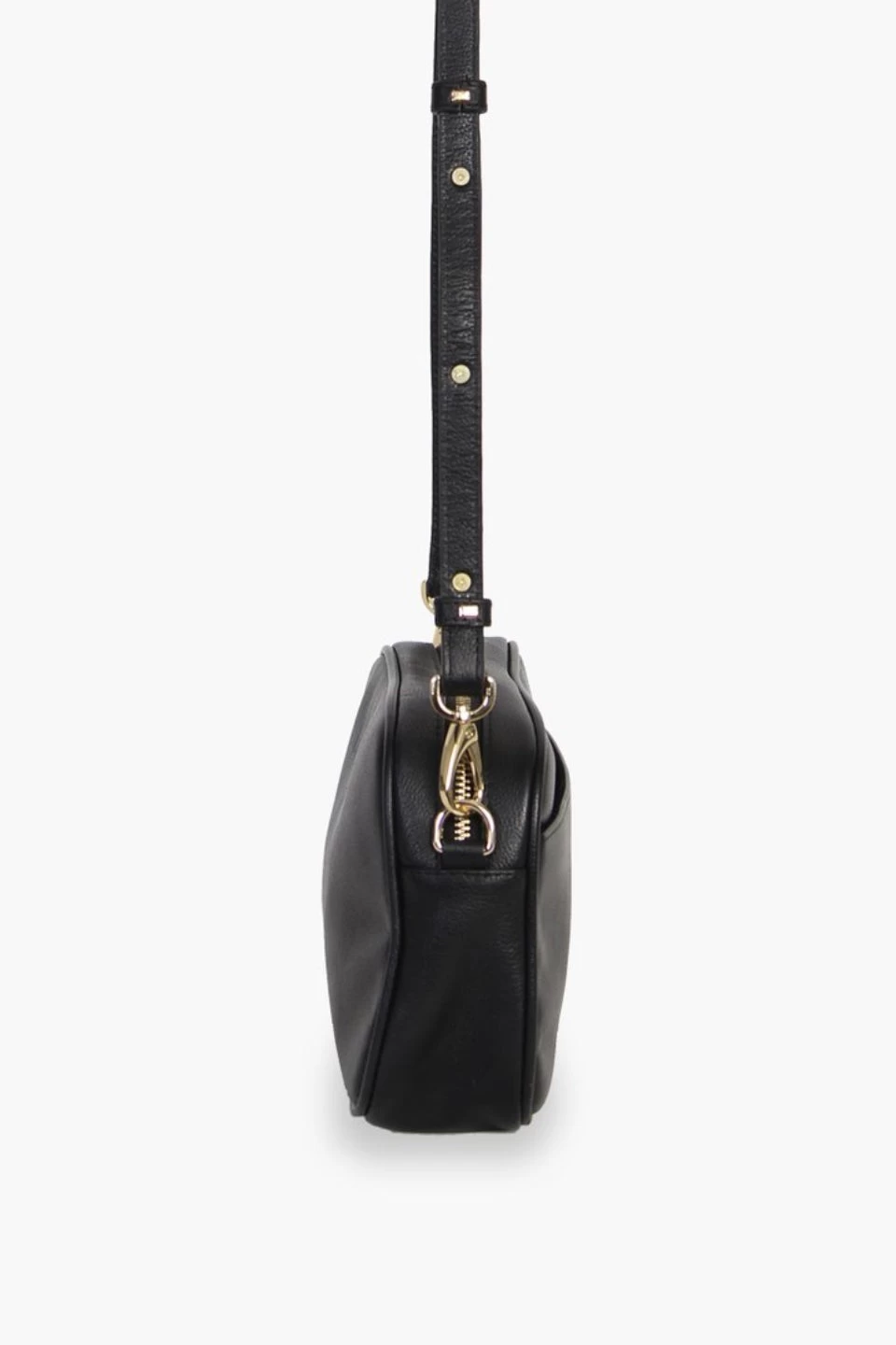 The All Times Black Leather Cross Body Gunmetal Hardware Bag 7 The All Times Black Leather Cross Body Gunmetal Hardware Bag - Image 5