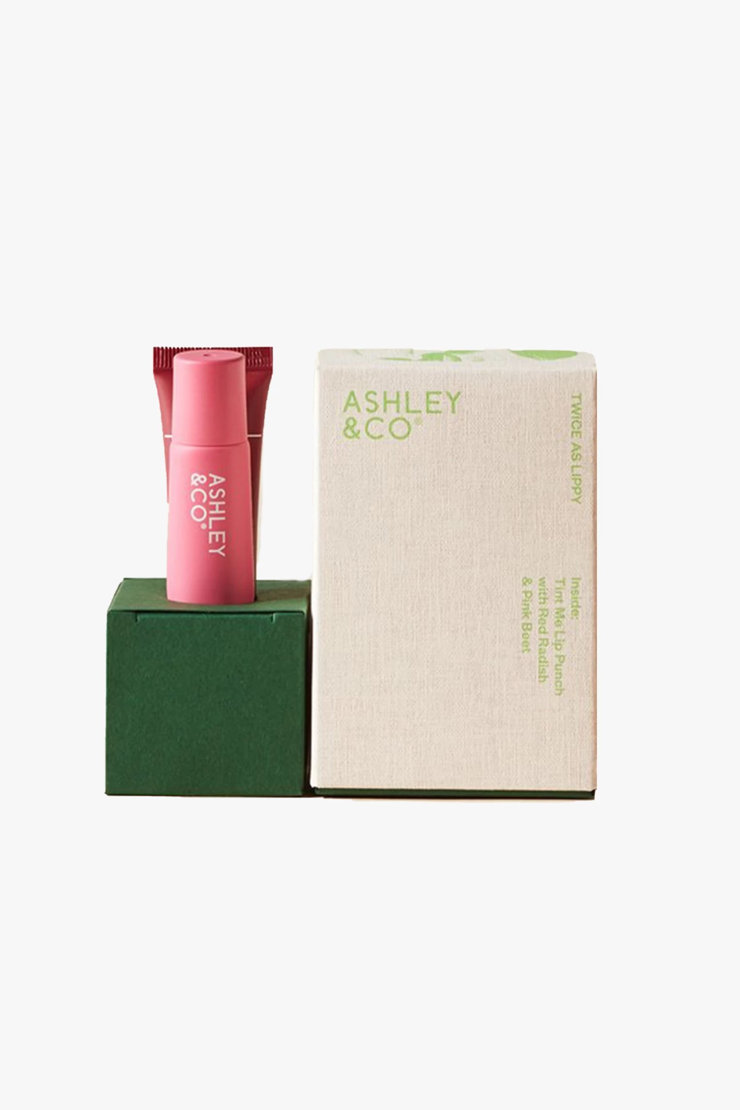 Twice As Lippy Gift Set Lip Punch + Tint Me Red Raddish 3 Twice As Lippy Gift Set Lip Punch + Tint Me Red Raddish