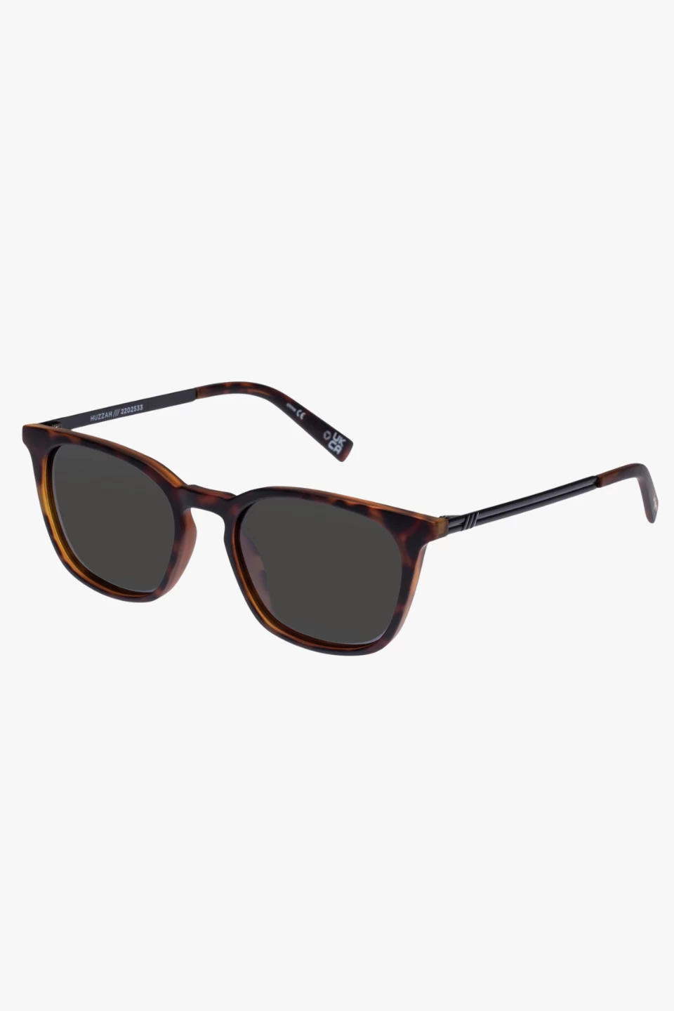 Le Specs Huzzah Matte Tort Mono Polarized Sunglasses 3 Le Specs Huzzah Matte Tort Mono Polarized Sunglasses