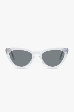 Villain Clear Cat Eye Sunglasses