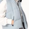 Womans Blue Fog Down Puffer Vest 2 Womans Blue Fog Down Puffer Vest -Fashion Clothing Store WDVE31S5301WMNSBLOCKDOWNVESTBLUEFOG0837 750x 1
