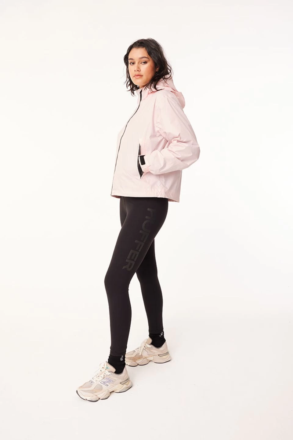 Womans Pink Shell Jacket 5 Womans Pink Shell Jacket - Image 3