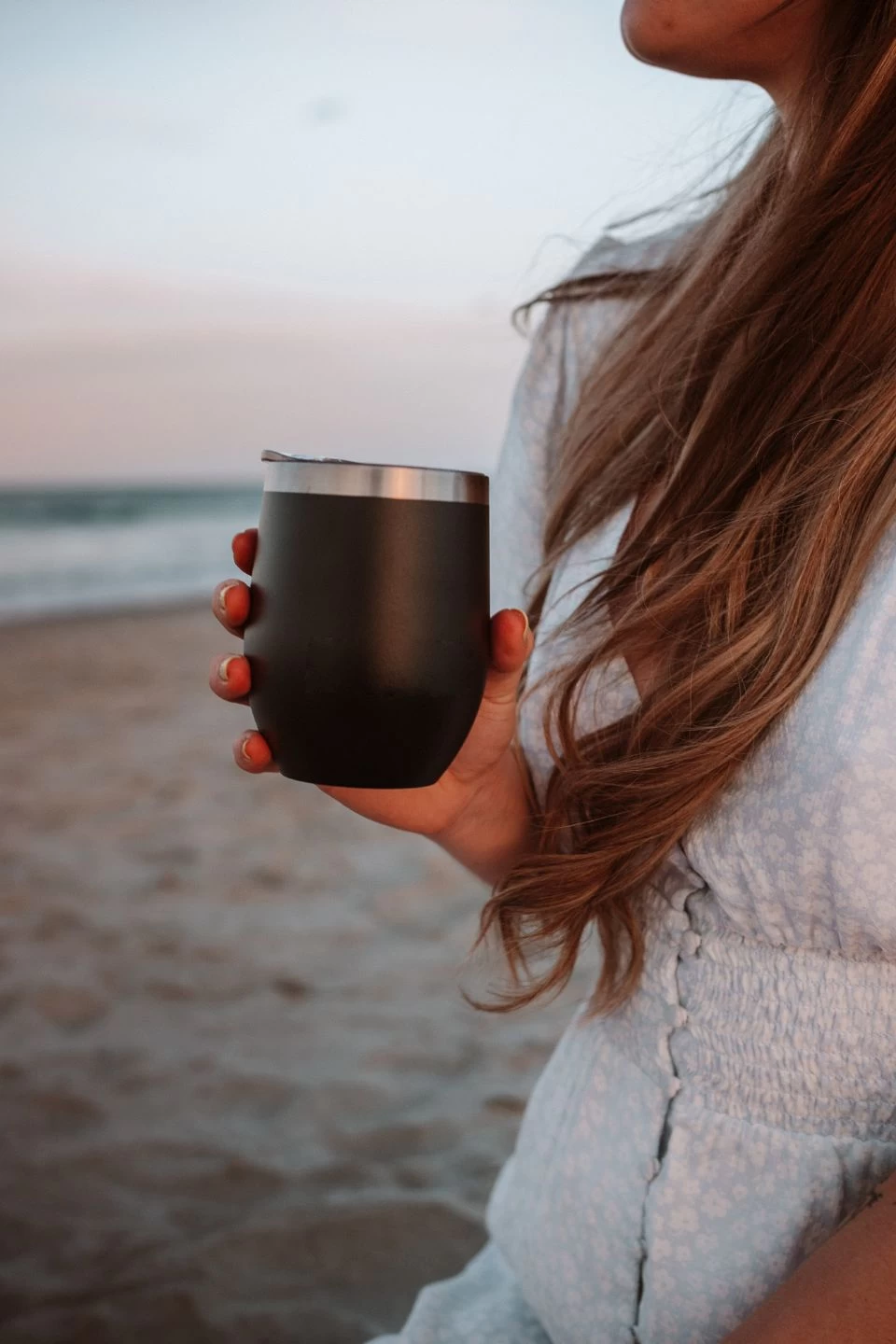 Black Wine Tumbler 4 Black Wine Tumbler - Image 2