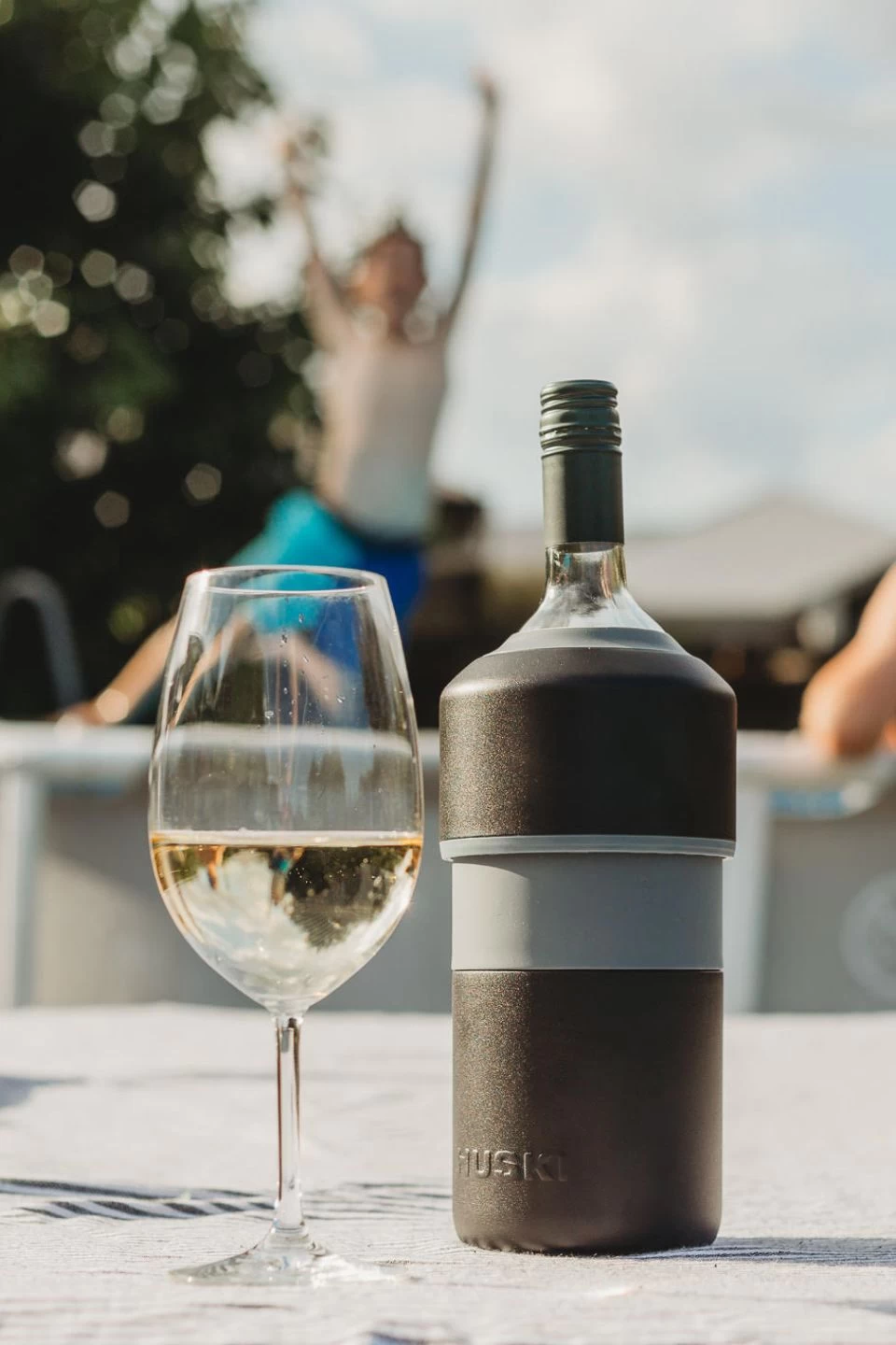 Black Wine Cooler 4 Black Wine Cooler - Image 2