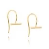 Mini T Bar Hook 14k Gold Plate Earrings 2 Mini T Bar Hook 14k Gold Plate Earrings -Fashion Clothing Store a1f7be59538878a4af0111caa79bff32e2a9db7a