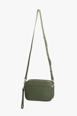 All Times Camera Khaki Gold Hardware Leather Bag 9 All Times Camera Khaki Gold Hardware Leather Bag -Fashion Clothing Store alltimesbagkhaki2