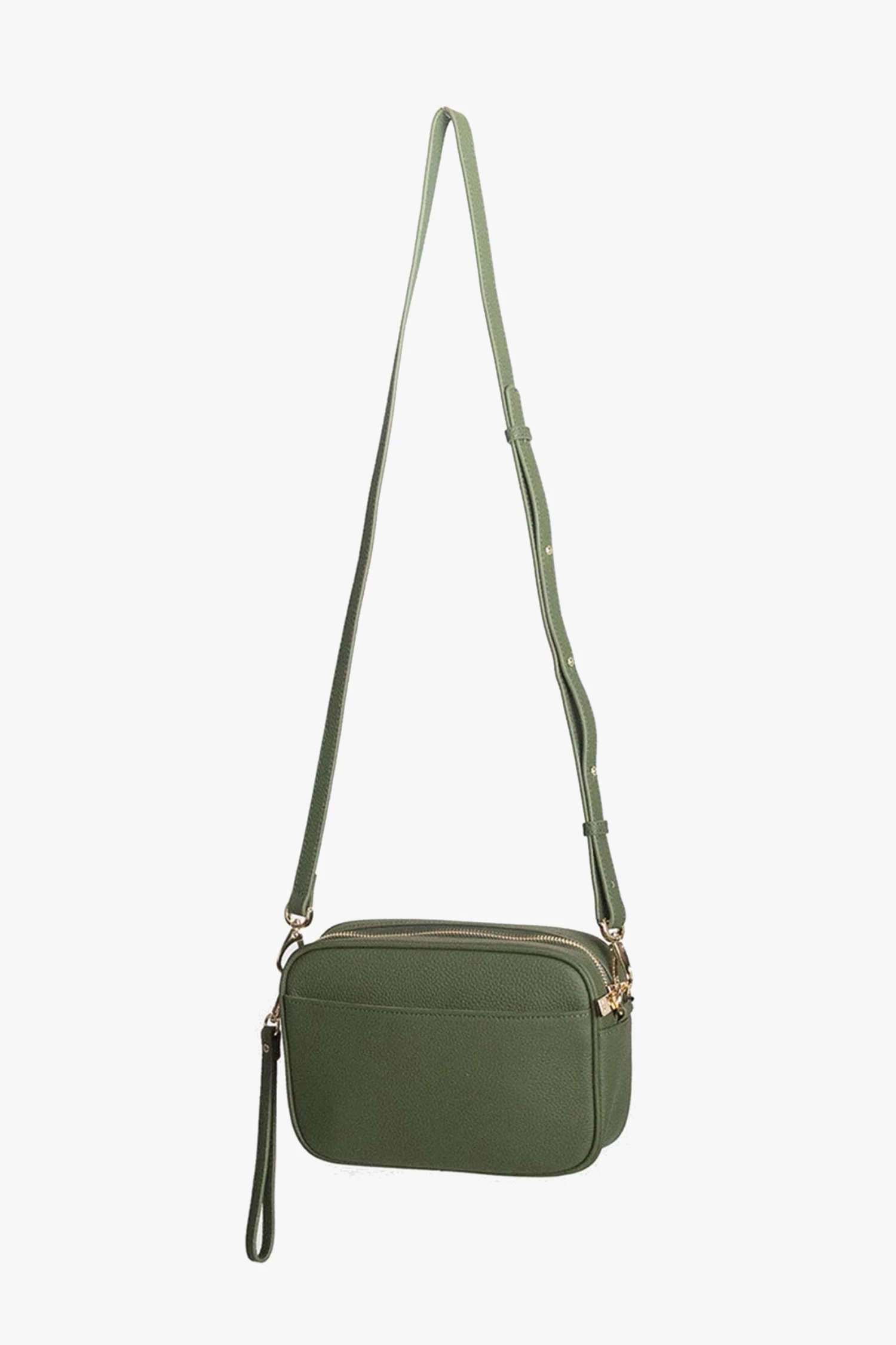 All Times Camera Khaki Gold Hardware Leather Bag 6 All Times Camera Khaki Gold Hardware Leather Bag - Image 4