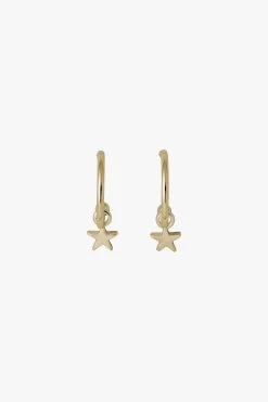 Pilgrim Ava Hoop Star Earring