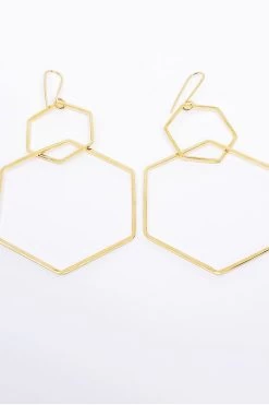Hexagon 2 Piece Earring 7 Hexagon 2 Piece Earring -Fashion Clothing Store bca434c6771824723701740dc42e6df6302f604f