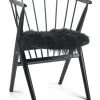 Tibetan Sheepskin Black Seat Cover