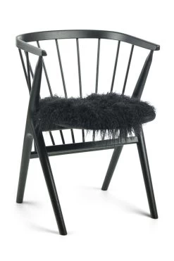 Tibetan Sheepskin Black Seat Cover