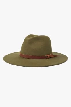 Brixton Field Proper Military Olive Felt Hat
