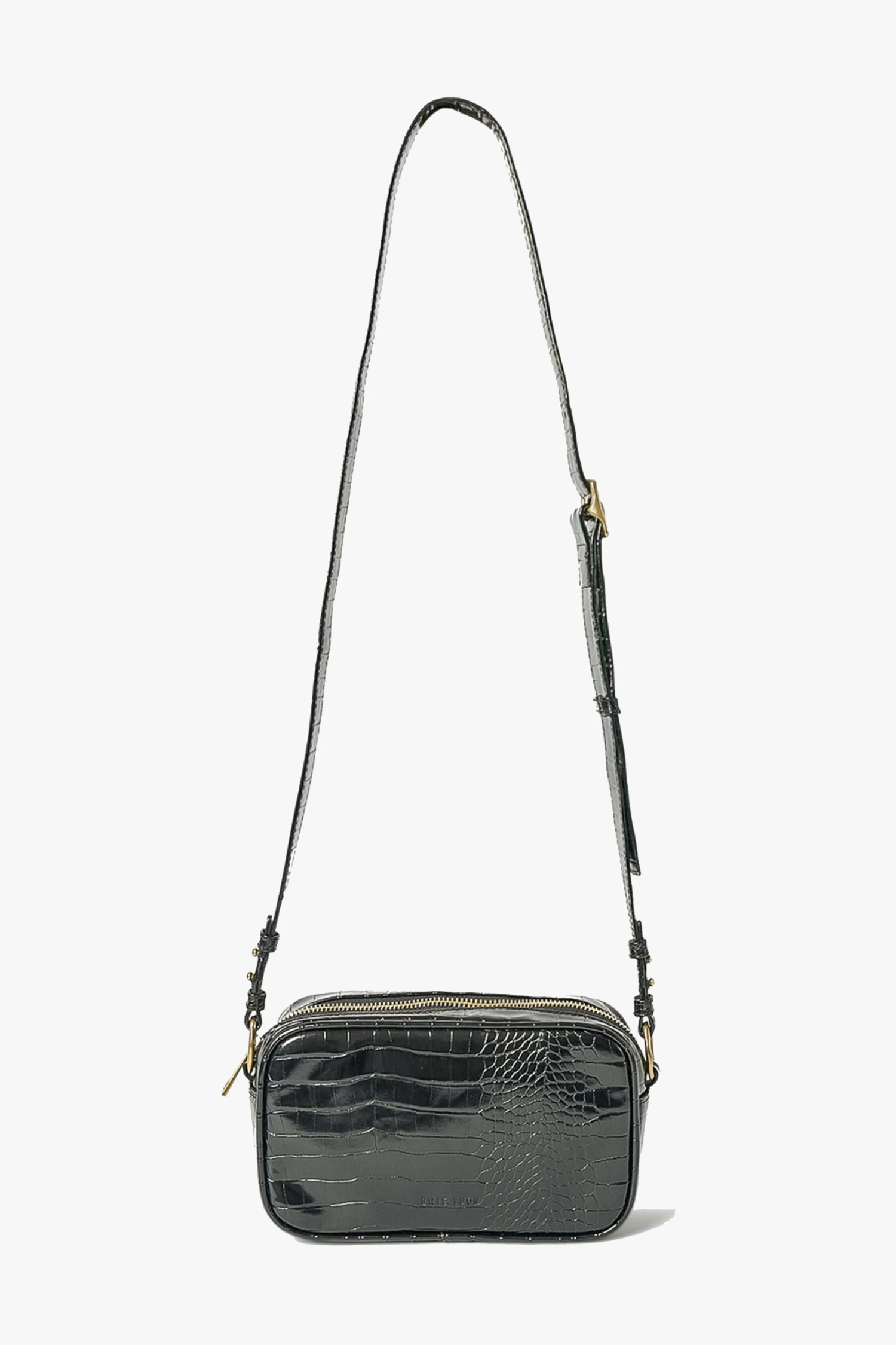 Martina Black Croc Recycled PU Camera Bag 3 Martina Black Croc Recycled PU Camera Bag