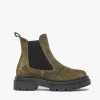 Compass Green Suede Chelsea Low Boot 2 Compass Green Suede Chelsea Low Boot -Fashion Clothing Store compassgreen4