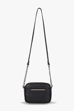 Cult Crossbody With Chain Black Bag