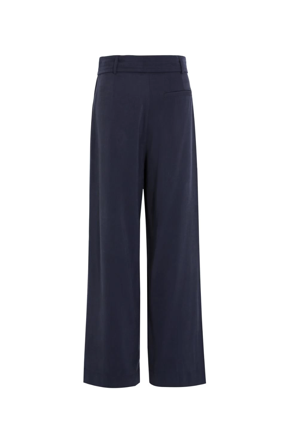 Fearless Navy Pleat Front High Waist Belted Wide Leg Pant 10 Fearless Navy Pleat Front High Waist Belted Wide Leg Pant - Image 8