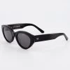 Felina Black Sunglasses 2 Felina Black Sunglasses -Fashion Clothing Store felina black threequarter