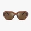 Fellini Chocolate Eco Square Sunglasses 1 Fellini Chocolate Eco Square Sunglasses -Fashion Clothing Store fellinimocha