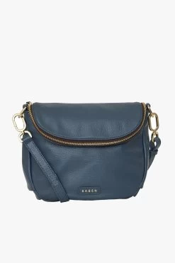 Fifi Crossbody Prussian Leather Bag