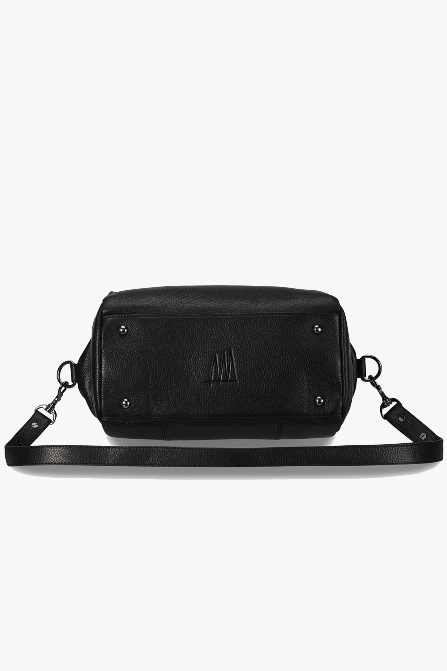 Force Of Being Black Leather Handbag 6 Force Of Being Black Leather Handbag - Image 4