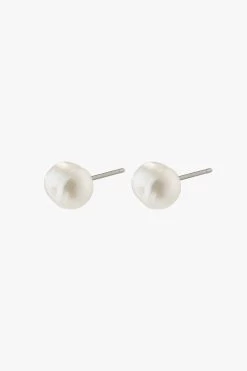 Pilgrim Emory Freshwater Pearl Stud Gold Plated Earrings