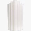 Gatsby White Candle Unscented H10cm X D4cm -Fashion Clothing Store gatsbywhitecandle