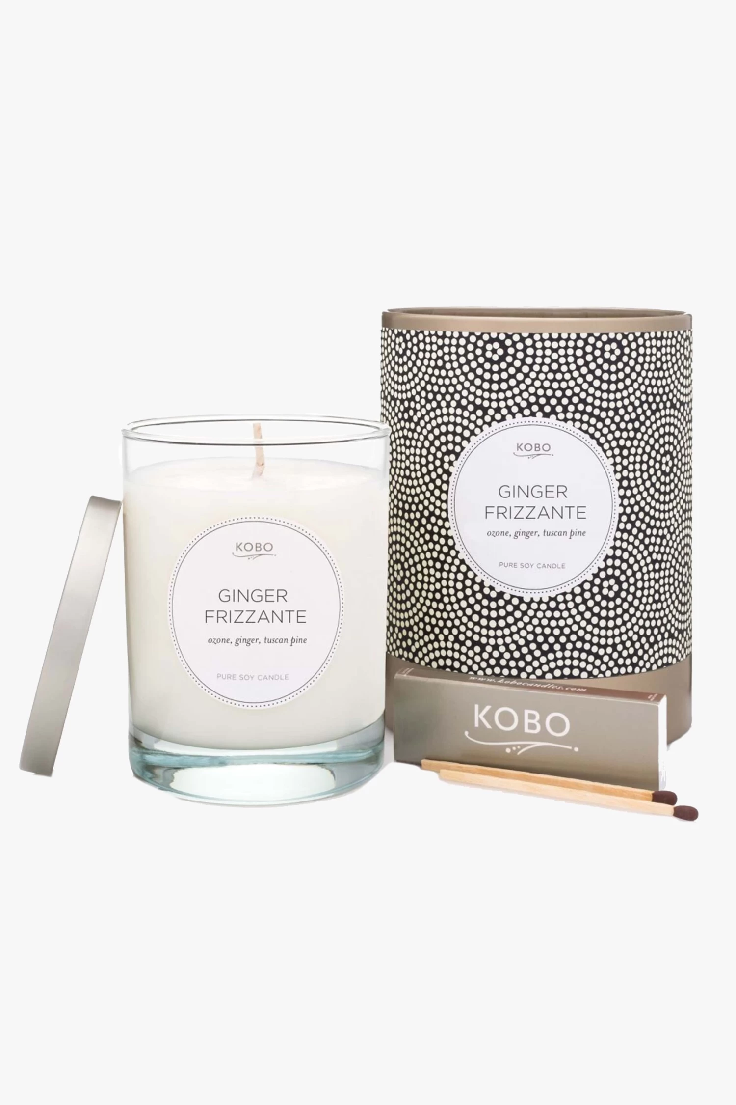 Coterie Ginger Frizzante 80hr 300g Soy Candle EOL 3 Coterie Ginger Frizzante 80hr 300g Soy Candle EOL