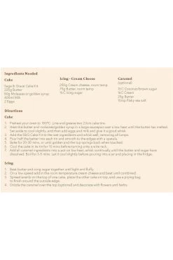 Spiced Gingerbread Cake Making Kit 9 Spiced Gingerbread Cake Making Kit -Fashion Clothing Store gingerinstructions