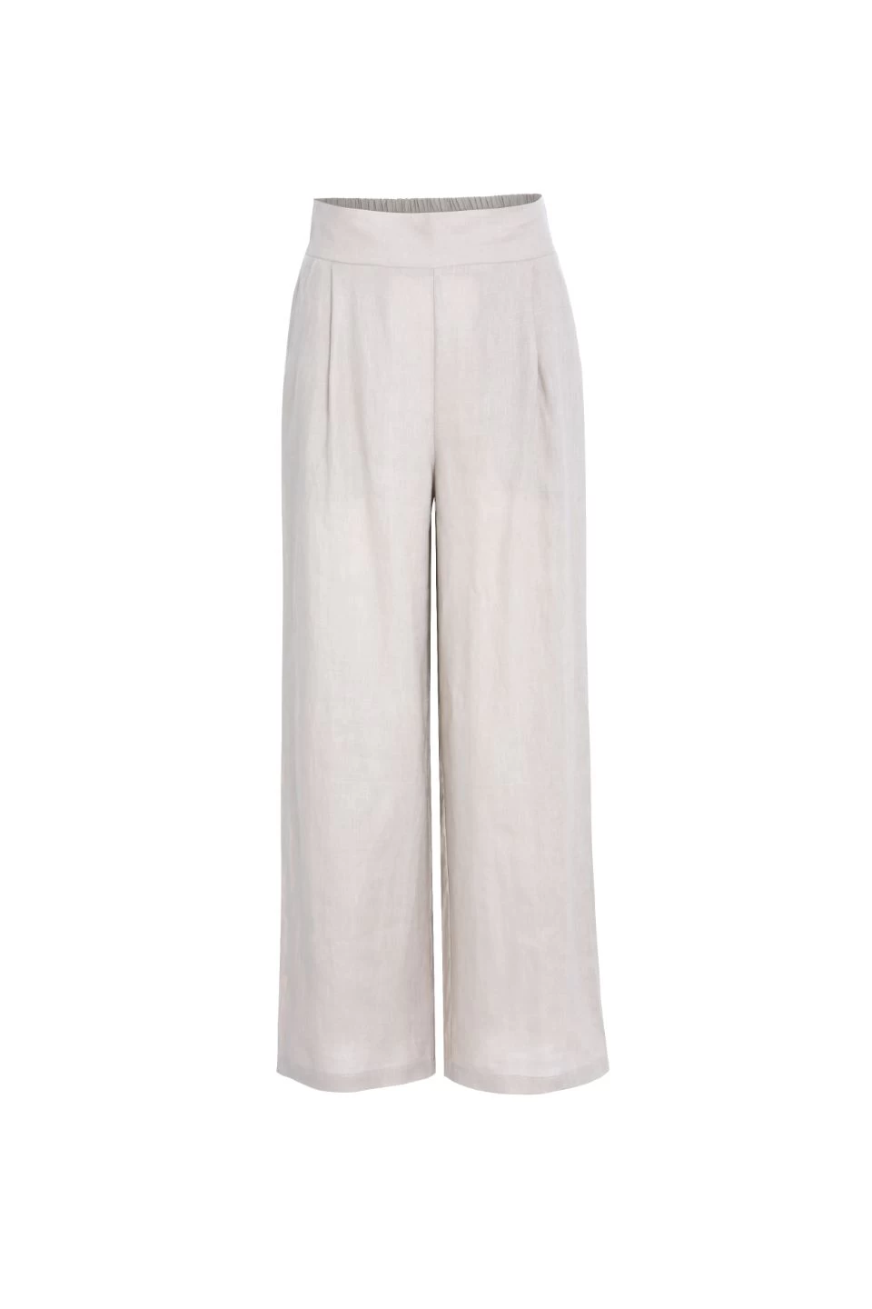 Guardian Stone Elastic Back Flat Pleat Front Wide Leg Linen Pant 9 Guardian Stone Elastic Back Flat Pleat Front Wide Leg Linen Pant - Image 7