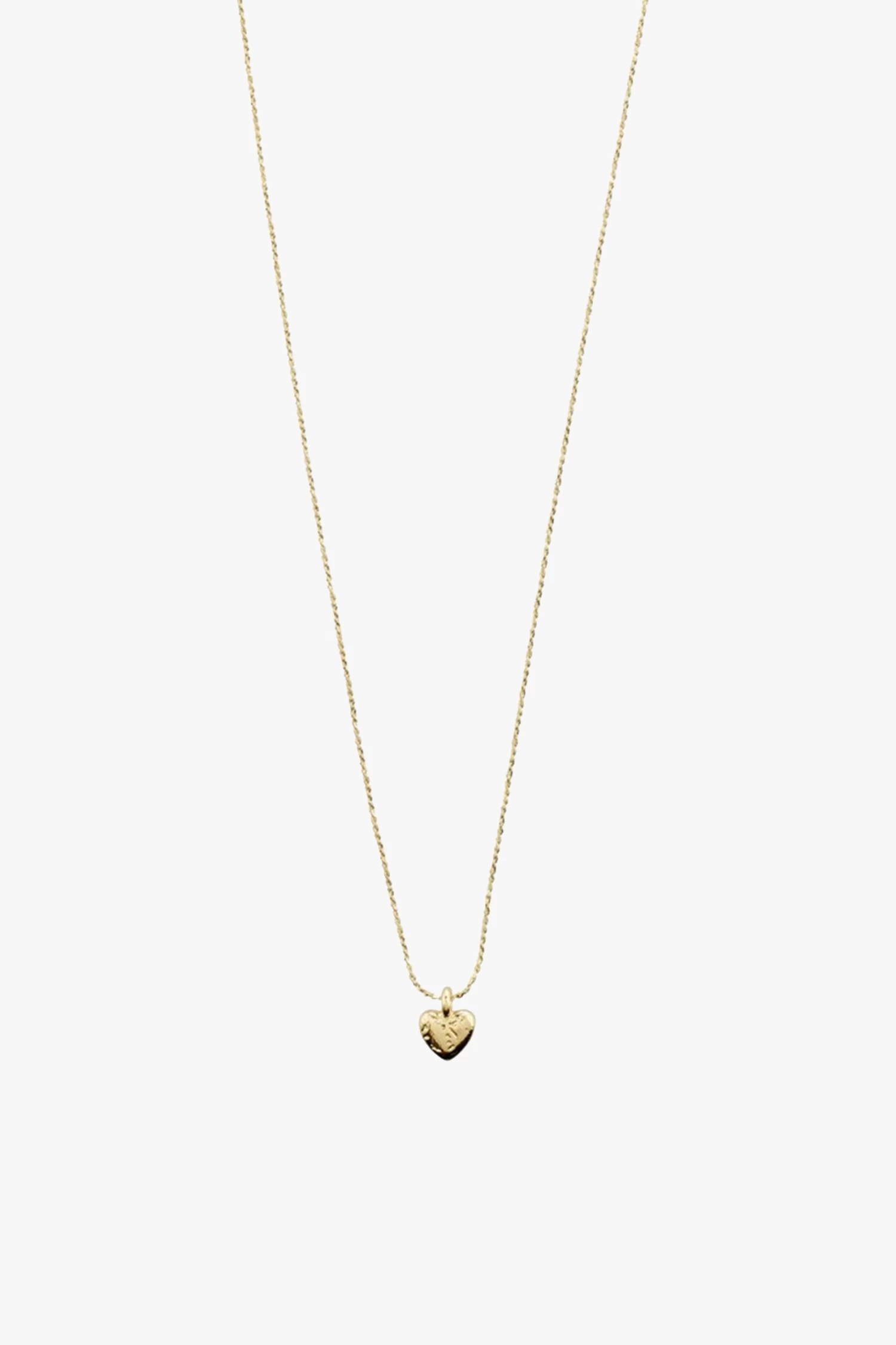 Pilgrim Jayla Heart Pendant Necklace Gold Plated 3 Pilgrim Jayla Heart Pendant Necklace Gold Plated