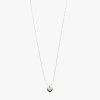 Pilgrim Jayla Heart Pendant Necklace Silver Plated 2 Pilgrim Jayla Heart Pendant Necklace Silver Plated -Fashion Clothing Store heartnecklacesilver