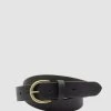 Brookline 32mm Black Leather Belt With Brass Buckle -Fashion Clothing Store http static.theiconic.com .au p loop leather co 6195 266958 1