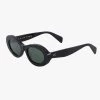 Frankie Black Oval Sunglasses 2 Frankie Black Oval Sunglasses -Fashion Clothing Store isleofedenblackfrankie