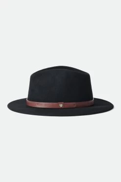 Brixton Messer Fedora Black Wool Felt Hat 13 Brixton Messer Fedora Black Wool Felt Hat -Fashion Clothing Store lgtwmwfancfexmoluciq 1