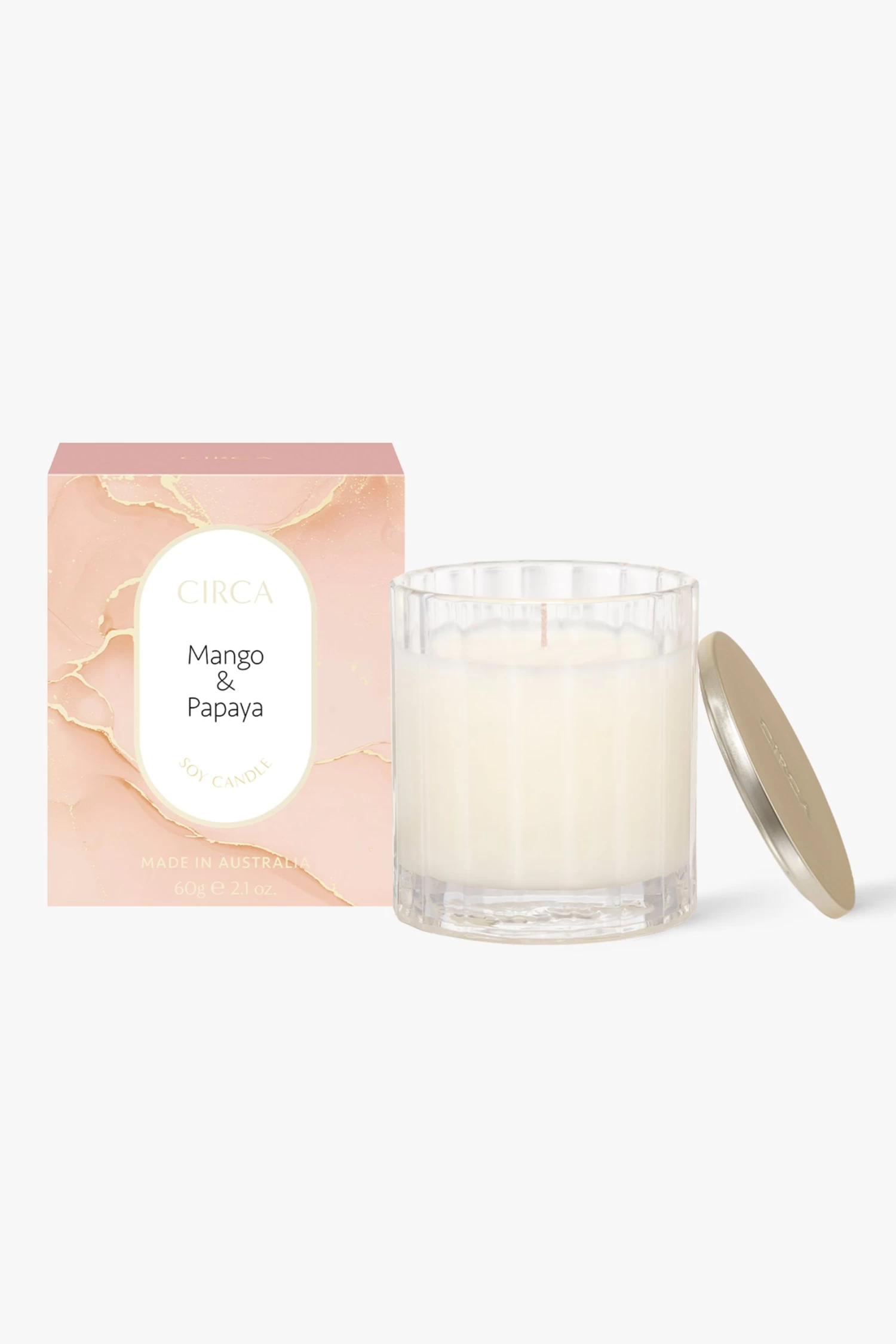 CH Mango + Papaya Candle 60g 3 CH Mango + Papaya Candle 60g