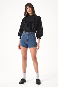 Mirage Vintage Blue Lyocell Denim Short