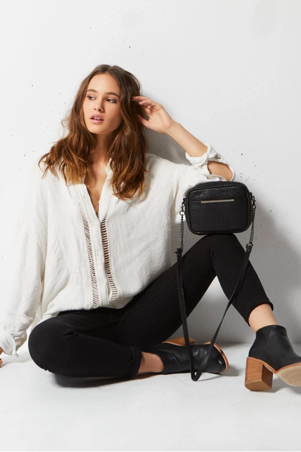 Cult Crossbody With Chain Black Bubble Bag 12 Cult Crossbody With Chain Black Bubble Bag - Image 10