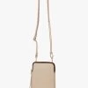 Nikko Parchment Leather Phone Sling 2 Nikko Parchment Leather Phone Sling -Fashion Clothing Store nikkoparchmentfront