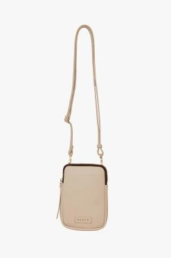 Nikko Parchment Leather Phone Sling