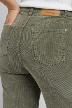 Camilla Khaki Cord Pant -Fashion Clothing Store osi pimg 6493243 khak 04 1