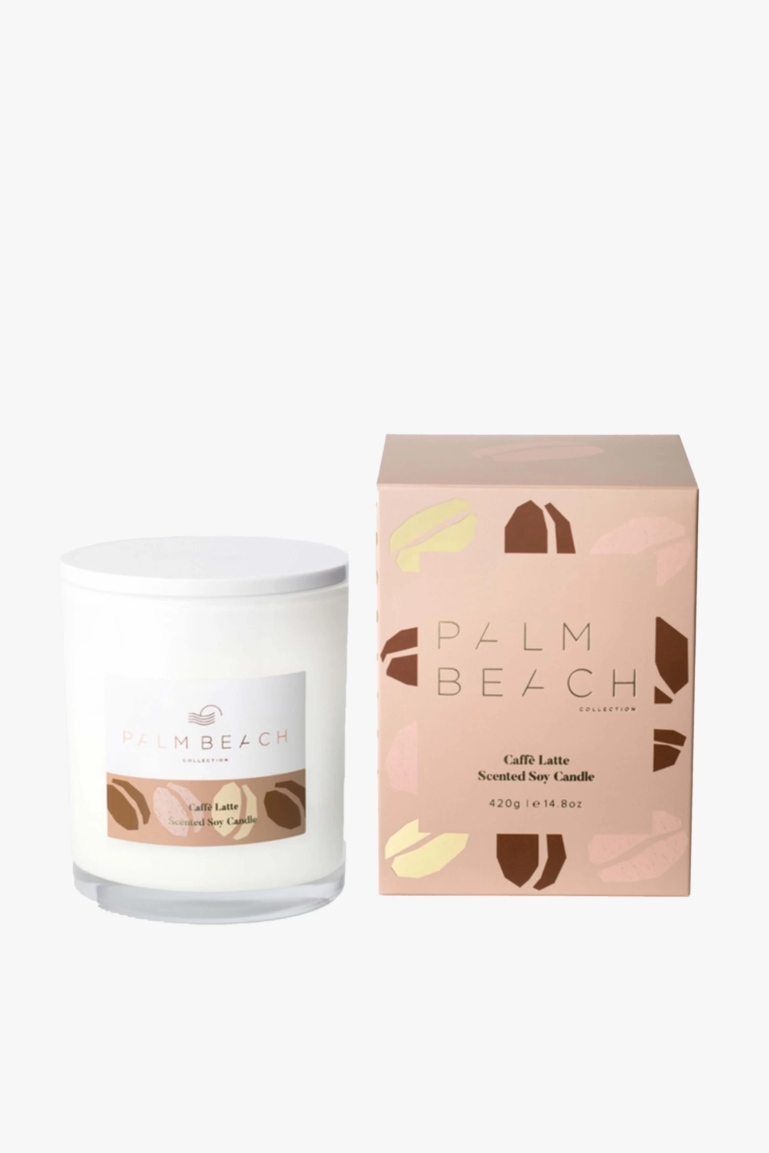Cafe Latte 80hr 420g Soy Candle 3 Cafe Latte 80hr 420g Soy Candle