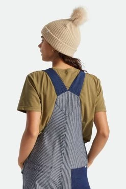Brixton Alison Beige Beanie With Pompom -Fashion Clothing Store pjxk4qlibx9nwthfluoe 1 1