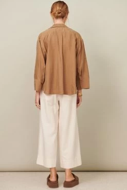 Cupro Khaki Three Quarter Sleeve Shirt 9 Cupro Khaki Three Quarter Sleeve Shirt -Fashion Clothing Store pp3621 khk PP3269A PEBB 6jpg 1050x 1