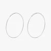 Pilgrim Raquel 36mm Silver Hoop Earring EOL 1 Pilgrim Raquel 36mm Silver Hoop Earring EOL -Fashion Clothing Store raquel36mm