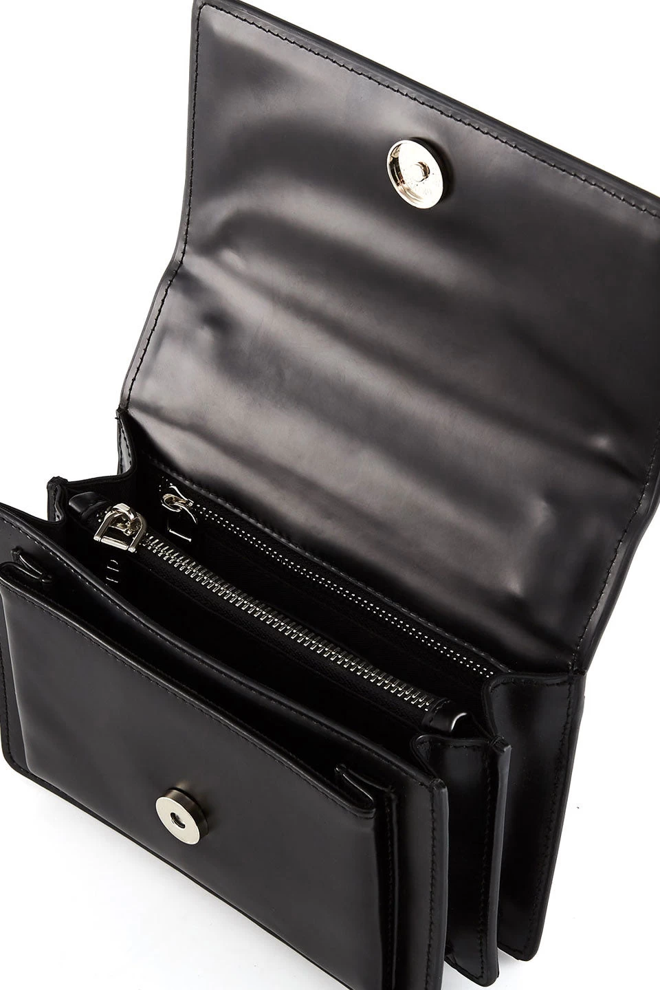 The Regis Silver Chain Side Bag Black 8 The Regis Silver Chain Side Bag Black - Image 6