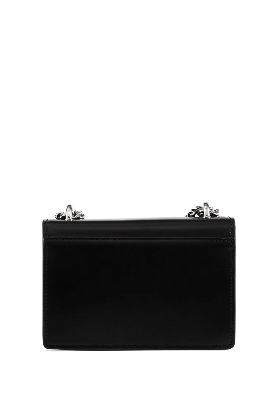 The Regis Silver Chain Side Bag Black 5 The Regis Silver Chain Side Bag Black - Image 3