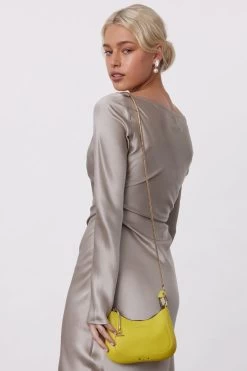 Sammie Citrine Mini Leather Shoulder Bag 13 Sammie Citrine Mini Leather Shoulder Bag -Fashion Clothing Store sabenss22sammiecitrinemodel7 5000x 1